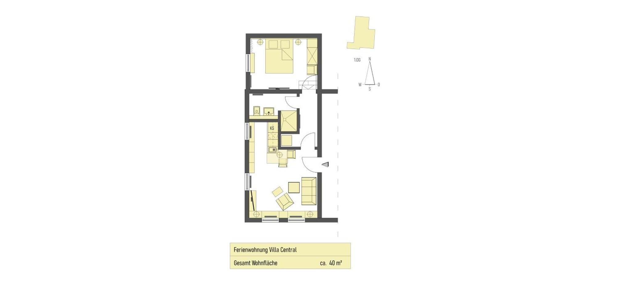 Ferienwohnung Villa Central - Luettje Nuest Borkum Ngoại thất bức ảnh
